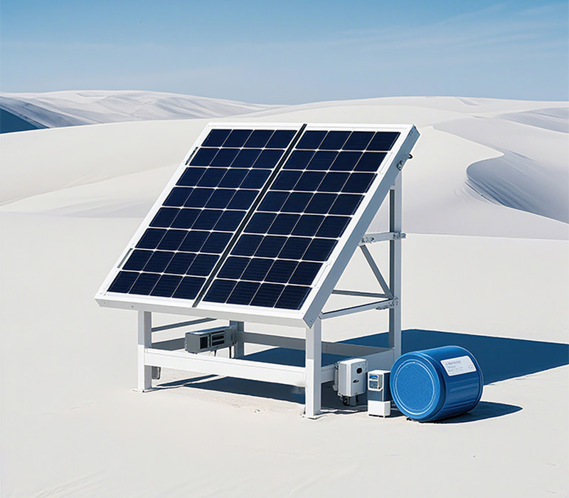 Small wall-mounted solar energy storage device